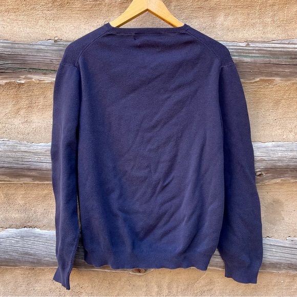 Polo Ralph Lauren 100% Cotton V-neck Sweater Size XL - Picture 2 of 5